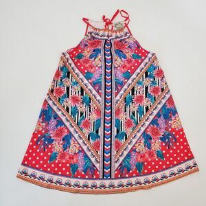 Flying Tomato Womens‎ Dress Medium Floral Summer Short Festival Funky Flower